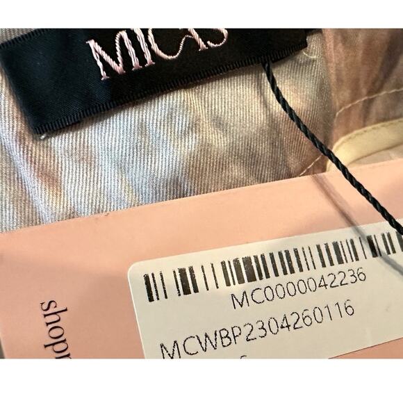 Micas Women's 2XL Marble Print High Waisted Full-Length Straight Leg Pants - Picture 9 of 9